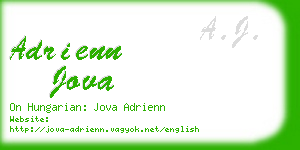 adrienn jova business card